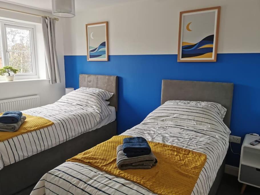 Modern Roomy 3 Bedroom Home Pershore Eksteriør billede