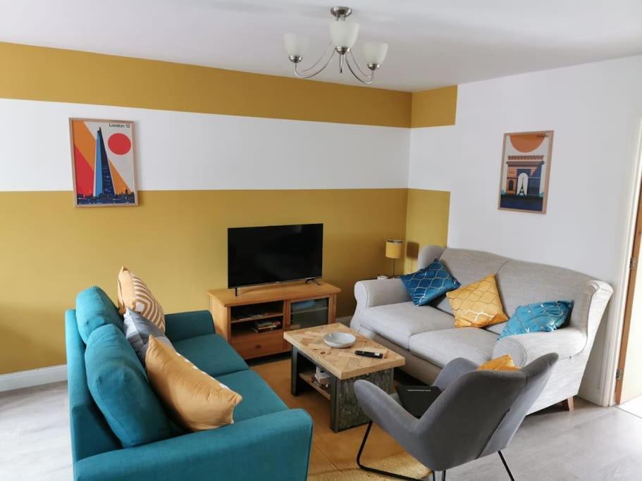 Modern Roomy 3 Bedroom Home Pershore Eksteriør billede